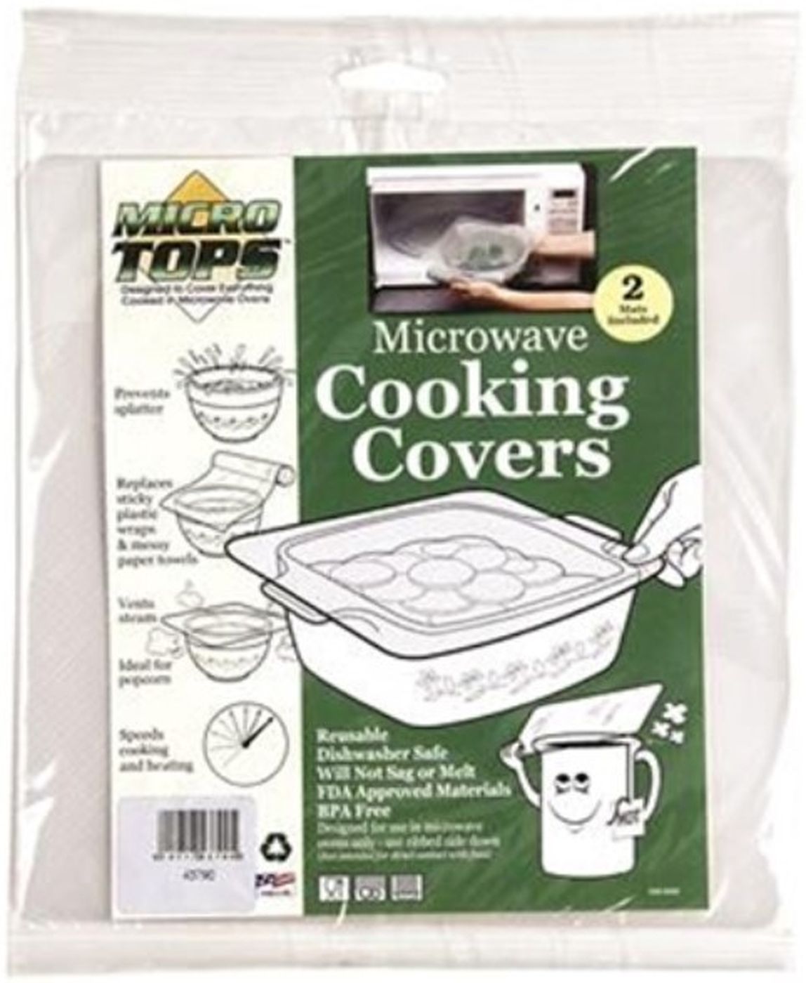 MICROWAVE COOKING COVERS